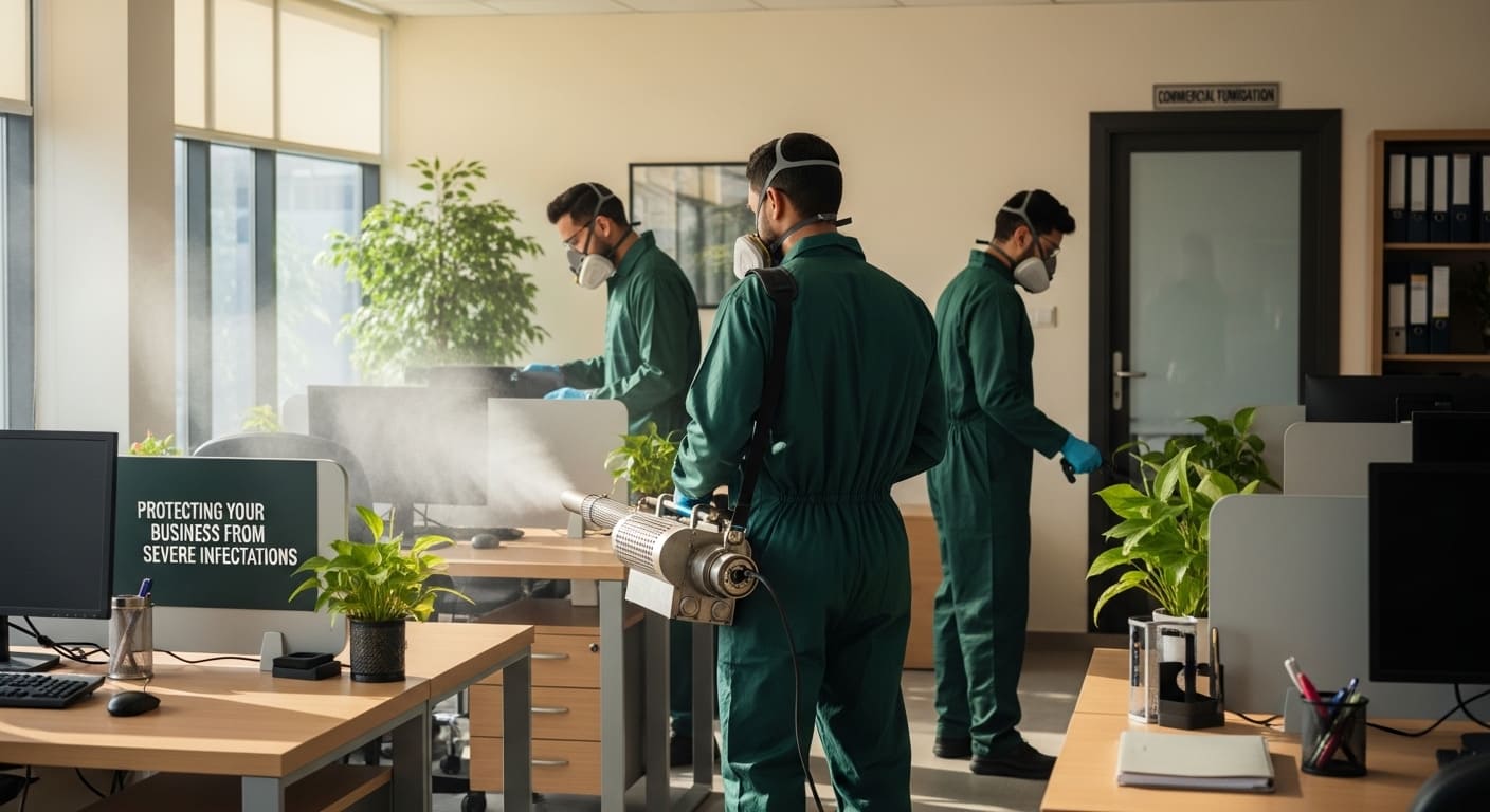 Identifying commercial pest risks in a warehouse environment