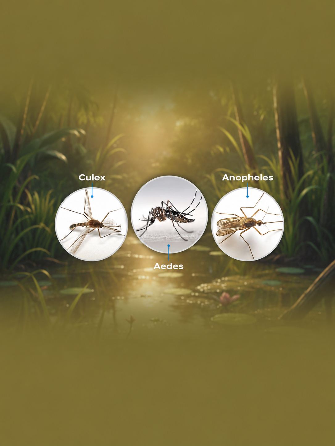 Identifying mosquito breeding sites and species