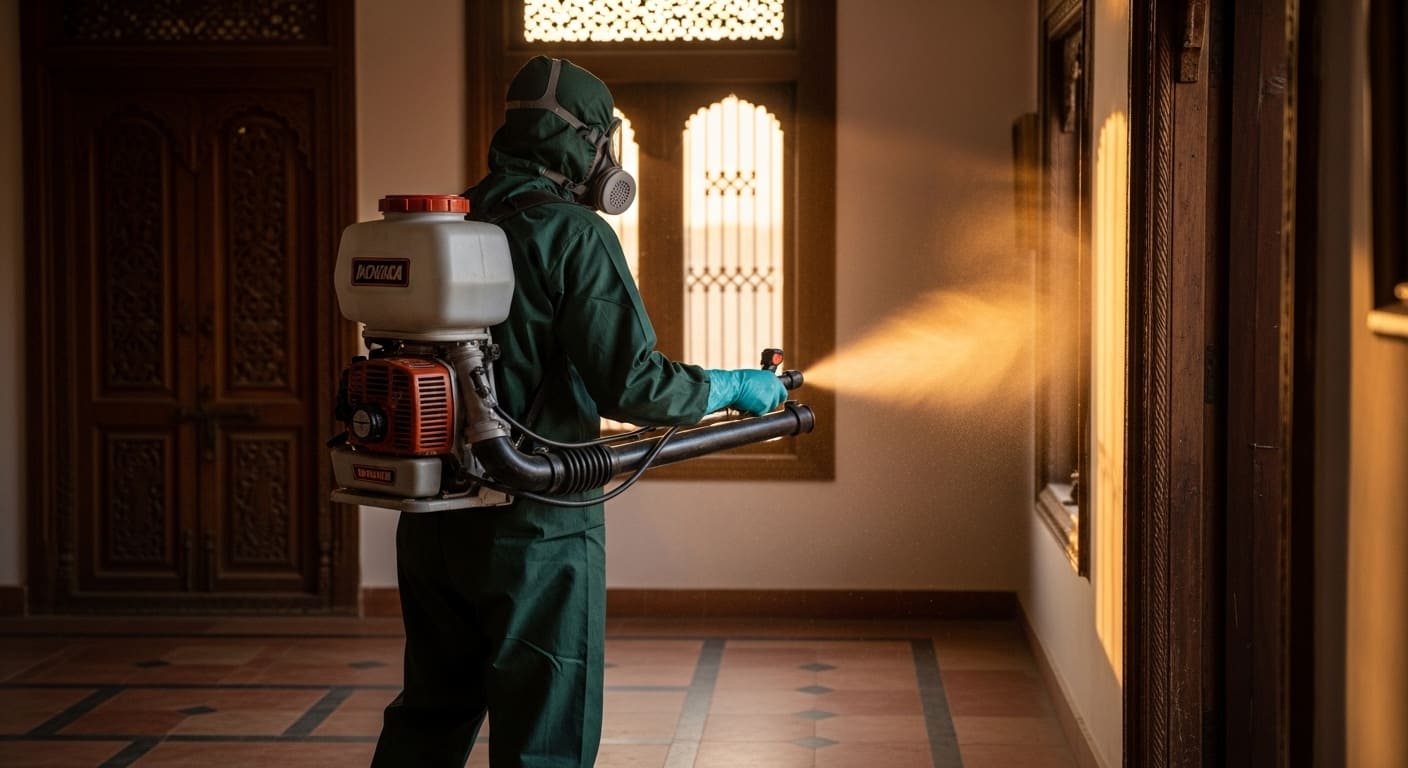 Successful whole-home fumigation and pest elimination