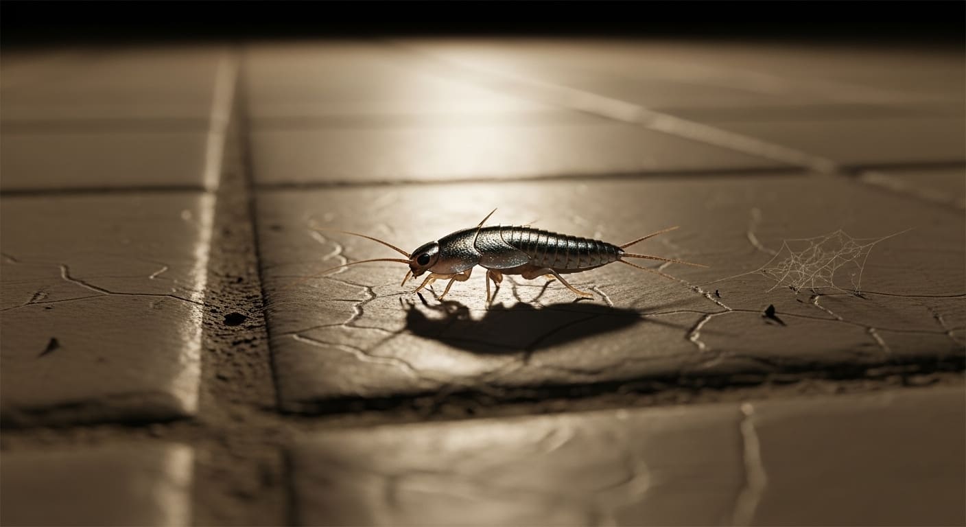 Silverfish prevention and moisture management steps