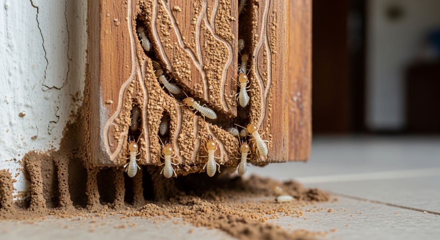 Successful termite protection and colony elimination